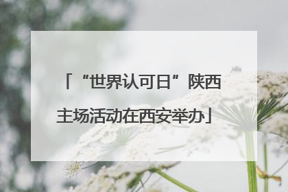 “世界认可日”陕西主场活动在西安举办