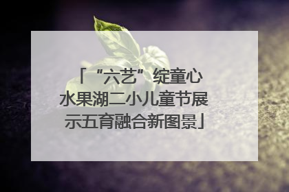 “六艺”绽童心 水果湖二小儿童节展示五育融合新图景