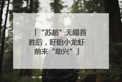 “苏超”无锡首胜后，盱眙小龙虾前来“助兴”