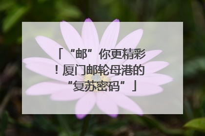 “邮”你更精彩！厦门邮轮母港的“复苏密码”