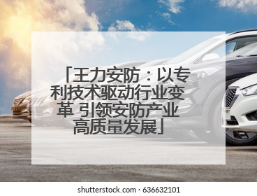 王力安防：以专利技术驱动行业变革 引领安防产业高质量发展