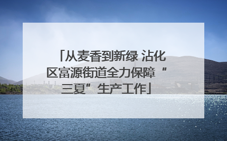 从麦香到新绿 沾化区富源街道全力保障“三夏”生产工作