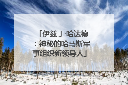 伊兹丁·哈达德：神秘的哈马斯军事组织新领导人