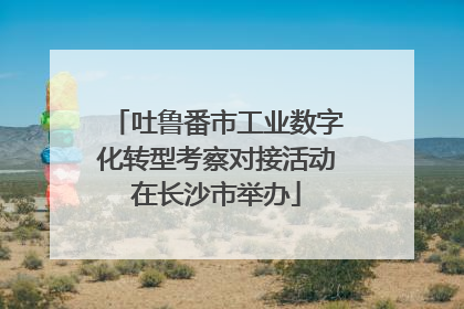 吐鲁番市工业数字化转型考察对接活动在长沙市举办