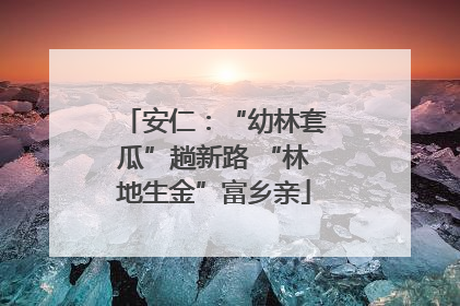安仁：“幼林套瓜”趟新路 “林地生金”富乡亲