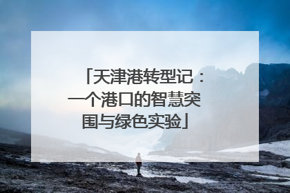 天津港转型记：一个港口的智慧突围与绿色实验