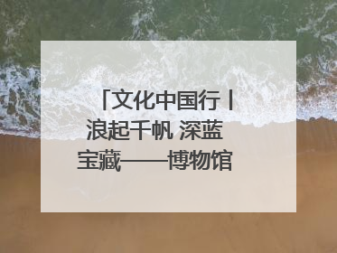 文化中国行丨浪起千帆 深蓝宝藏——博物馆里的海丝遗珍
