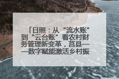 日照：从“流水账”到“云台账”看农村财务管理新变革，莒县——数字赋能激活乡村振兴“一池春水”