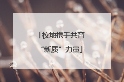 校地携手共育“新质”力量
