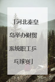 河北秦皇岛举办财贸系统职工乒乓球赛