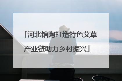 河北馆陶打造特色艾草产业链助力乡村振兴