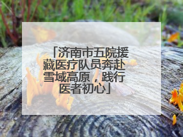 济南市五院援藏医疗队员奔赴雪域高原，践行医者初心