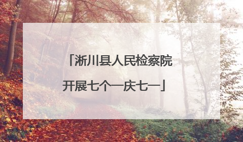 淅川县人民检察院开展七个一庆七一