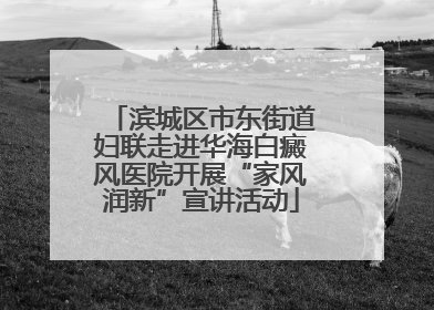 滨城区市东街道妇联走进华海白癜风医院开展“家风润新”宣讲活动
