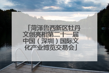 菏泽鲁西新区牡丹文创亮相第二十一届中国（深圳）国际文化产业博览交易会