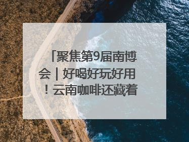 聚焦第9届南博会｜好喝好玩好用！云南咖啡还藏着多少惊喜？