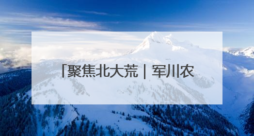 聚焦北大荒｜军川农场有限公司大豆播种完成55.37%