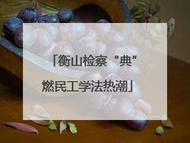 衡山检察“典”燃民工学法热潮