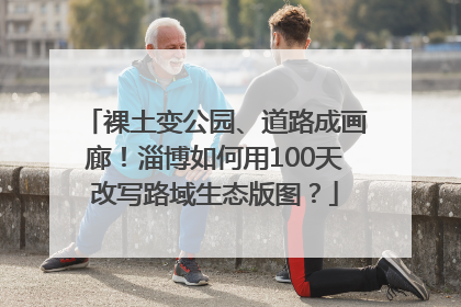 裸土变公园、道路成画廊！淄博如何用100天改写路域生态版图？