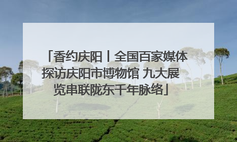 香约庆阳丨全国百家媒体探访庆阳市博物馆 九大展览串联陇东千年脉络