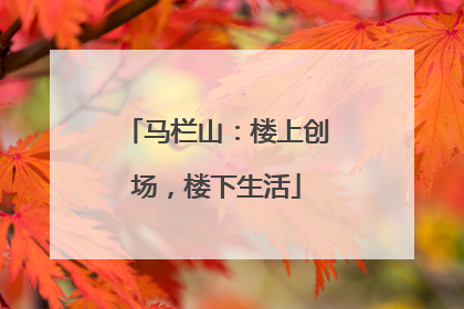 马栏山：楼上创场，楼下生活