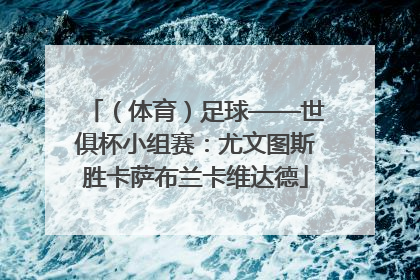 （体育）足球——世俱杯小组赛：尤文图斯胜卡萨布兰卡维达德