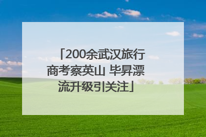 200余武汉旅行商考察英山 毕昇漂流升级引关注