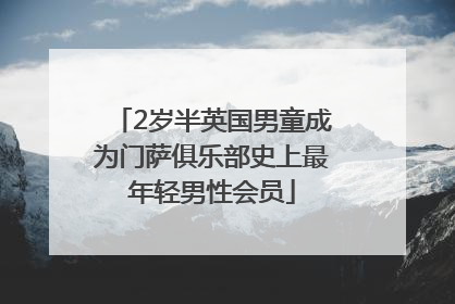 2岁半英国男童成为门萨俱乐部史上最年轻男性会员