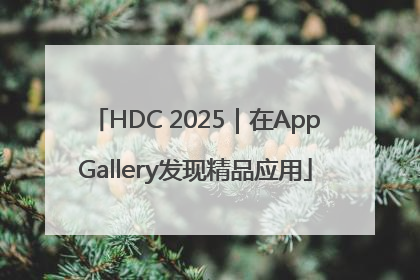 HDC 2025｜在AppGallery发现精品应用